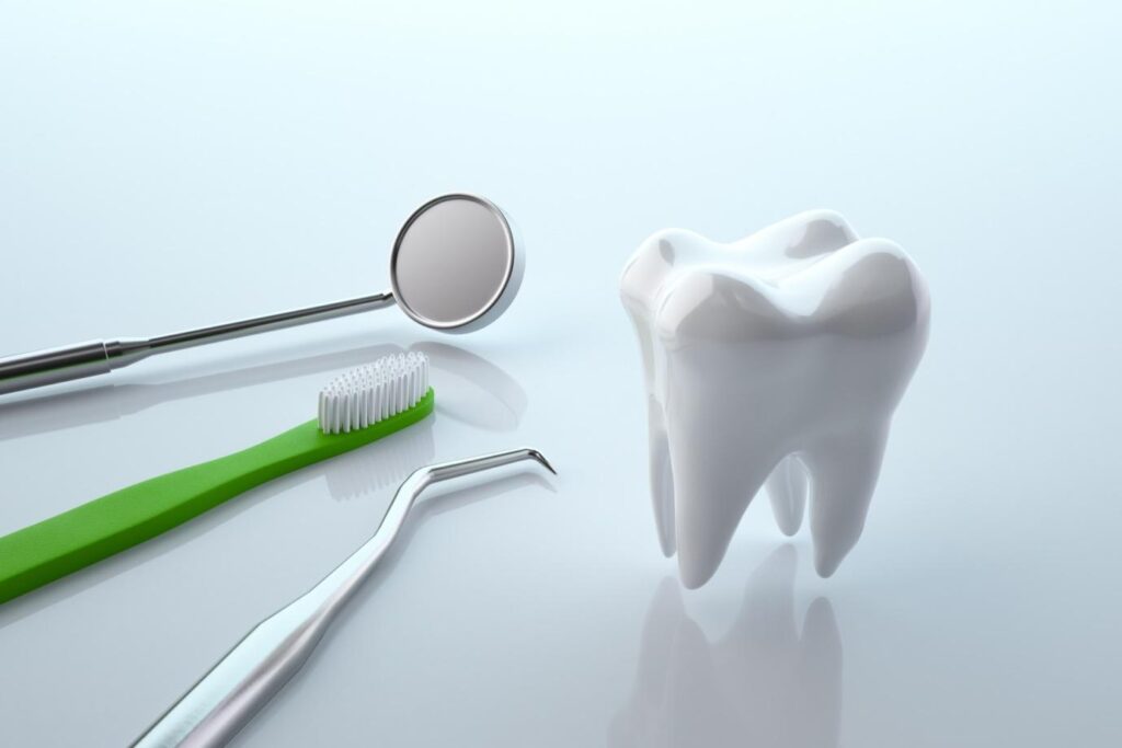 歯と歯科器具