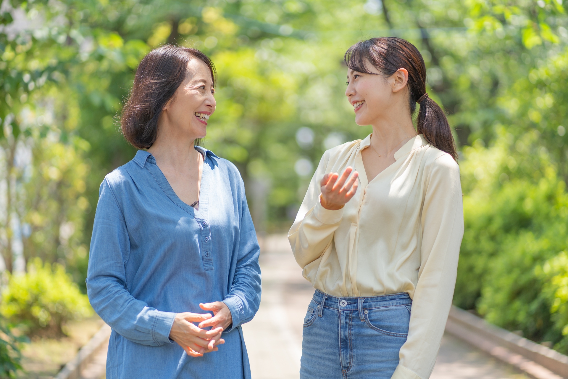 お母さんと娘