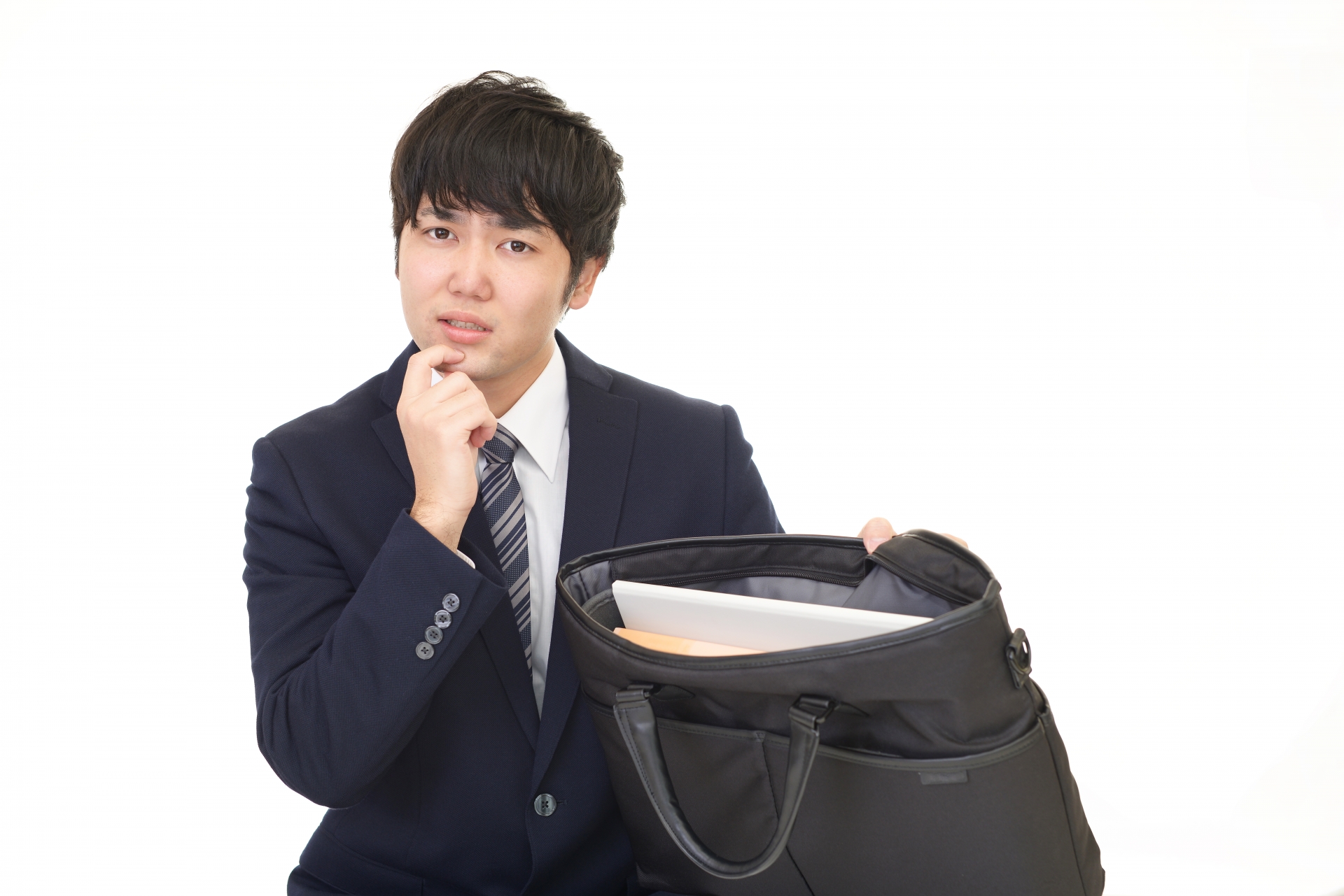 スーツの男性