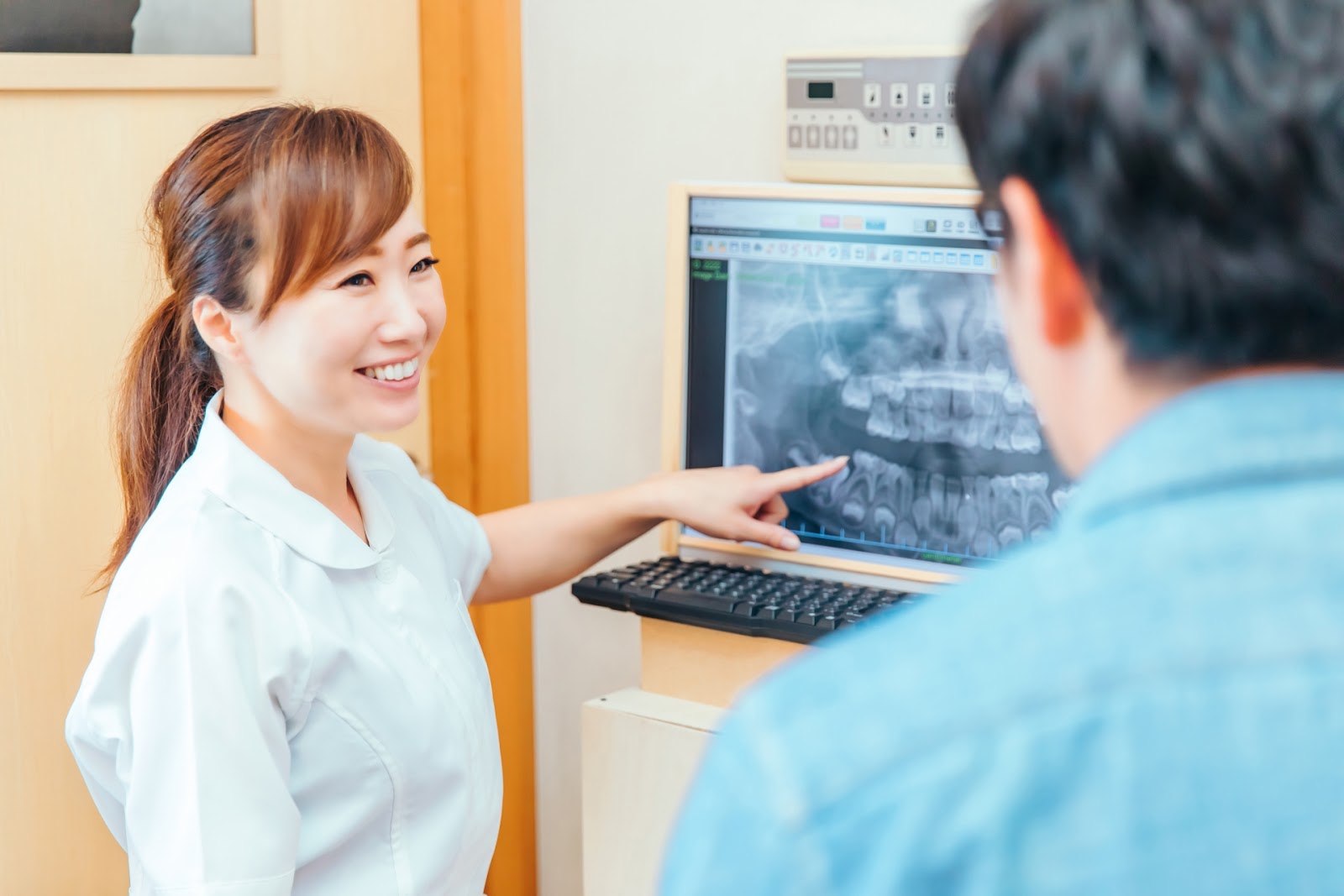 歯のレントゲン